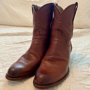 Tecovas Dean Zip Side Cowboy Roper Boots - 10.5